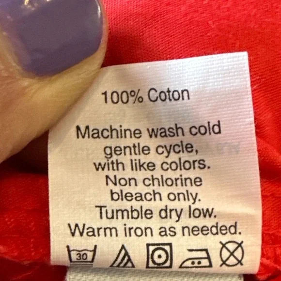 NEW J Crew Womens Preppy Chino Shorts 3" Inseam Sz 4 Red Casual Classic Mid Rise - Picture 5 of 8